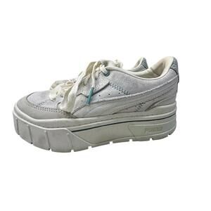 Puma Mayze Stack Women’s Sneakers Sz 6 Vaporous Gray Platform Casual Streetwear